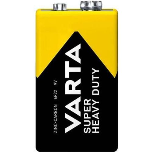 VARTA Batterie 9 Volts Super Heavy Duty Zinc-Carbon - 2